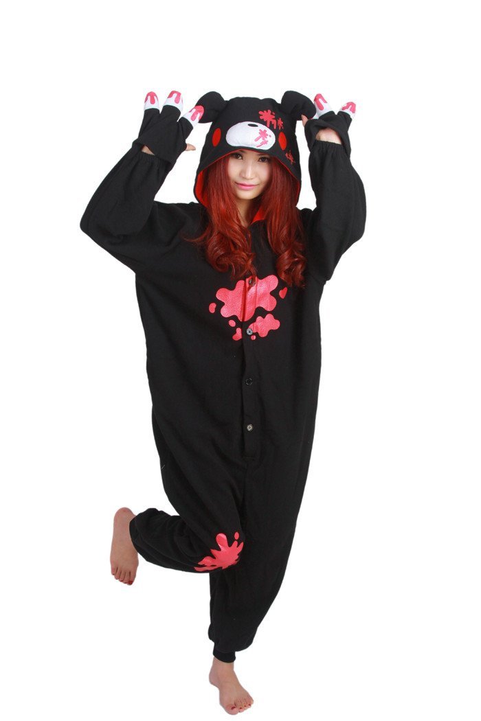 Alice in Wonderland Bear Kigurumi Onesies Pajamas Costume