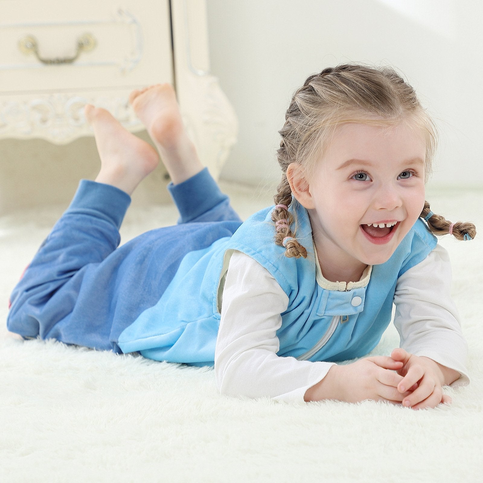 New autumn and winter children's sleeveless jumpsuit