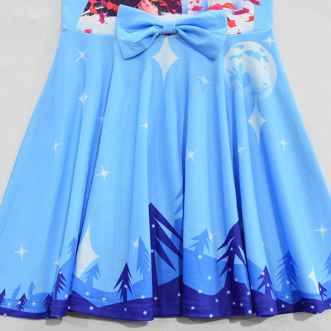 Anna Elsa 2 Cosplay Costume Kids Halloween Princess Dress Fancy Children Gowns dress Sleeveless dress