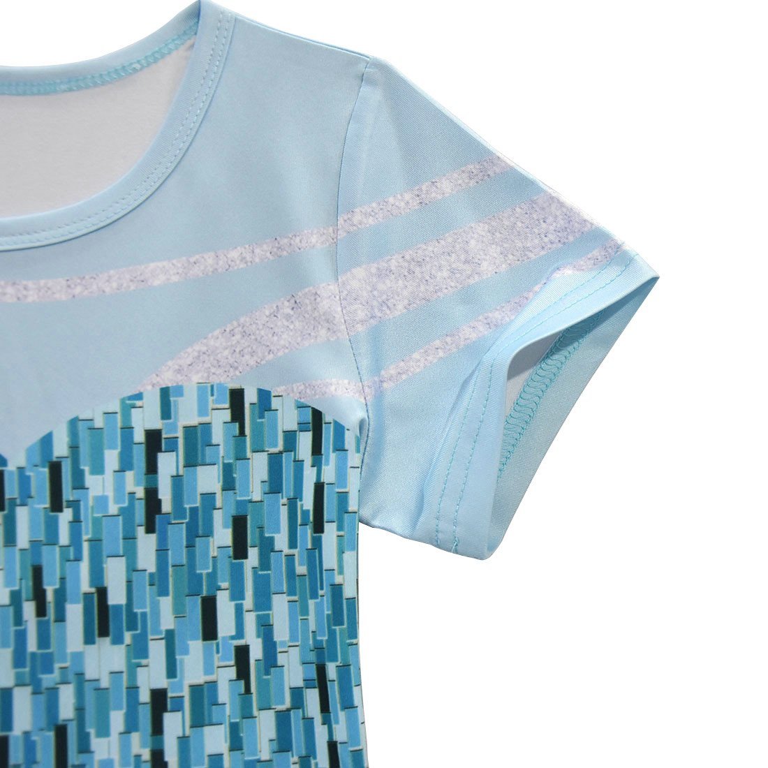 Frozen Girls Dresses Cartoon Cosplay Snow Queen Princess Elsa For Kids - Azufun