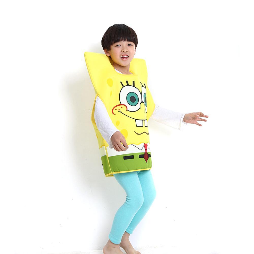 Sponge Bob Kids Children's Day Cosplay Costume One Size - Azufun