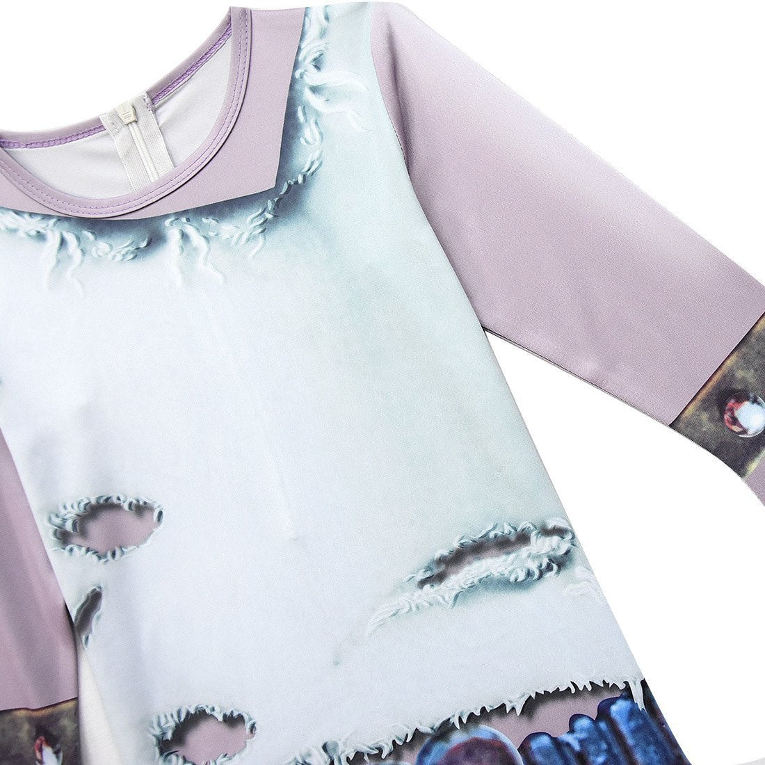 Kids white Trolls2 Queen Barb Christmas Cosplay Zentai Suit Costume Children Jumpsuit Bodysuit Outfits - Azufun