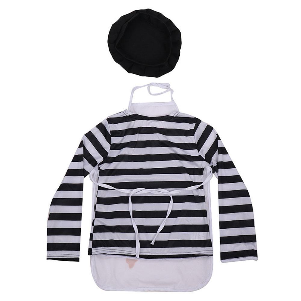 Painter Professional Costume Cosplay Painting Uniform Dress Stage Halloween Role Play for Kids