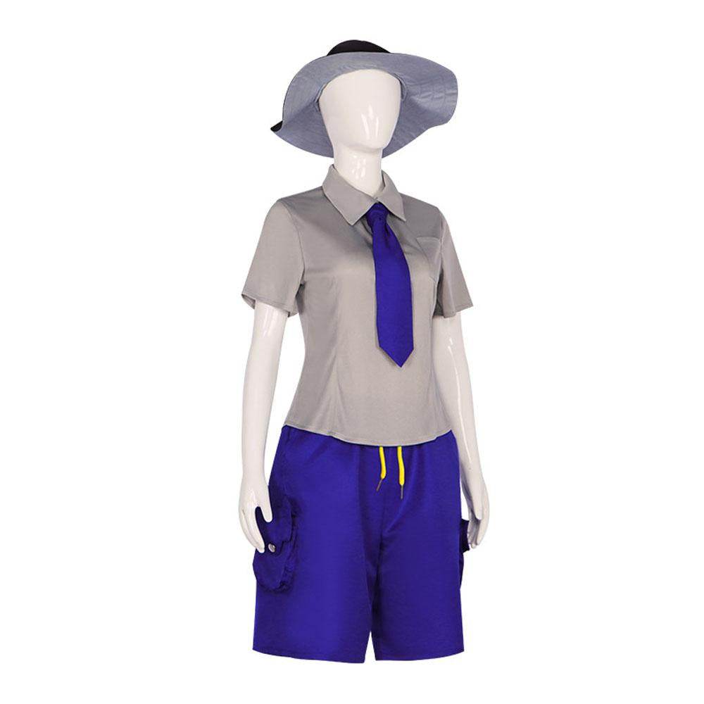 Pokemon Scarlet Violet Naranja Uva Academy Uniform Halloween Cosplay Costumes Party Carnival Suit - Azufun