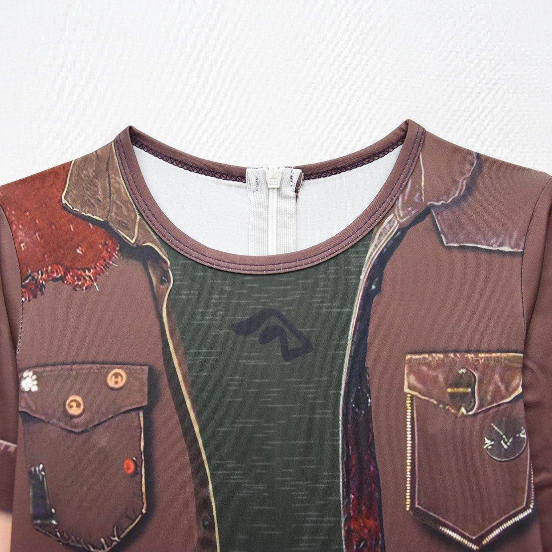 kids College Zombies Cosplay Zentai Suit Costume Children Jumpsuit Bodysuit Outfits for boy - Azufun