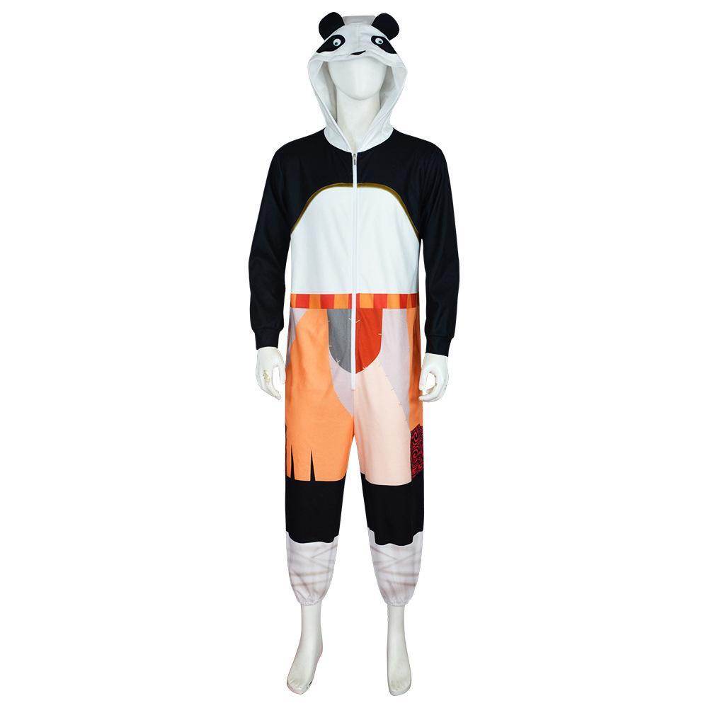 Kung Fu Panda 4 Po Adult Cosplay Costume Outfits Halloween Carnival Suit - Azufun