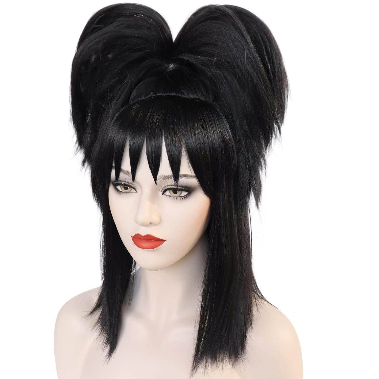 Lydia Deetz Beetlejuice Costume Wig Halloween - Azufun