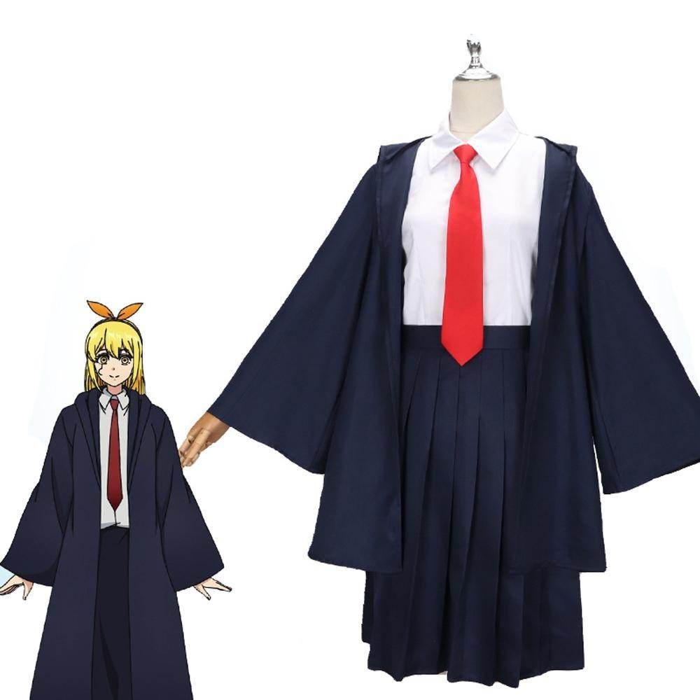Mashle Magic and Muscles Lemon Irvine Cloak School Uniform Cosplay Costume - Azufun