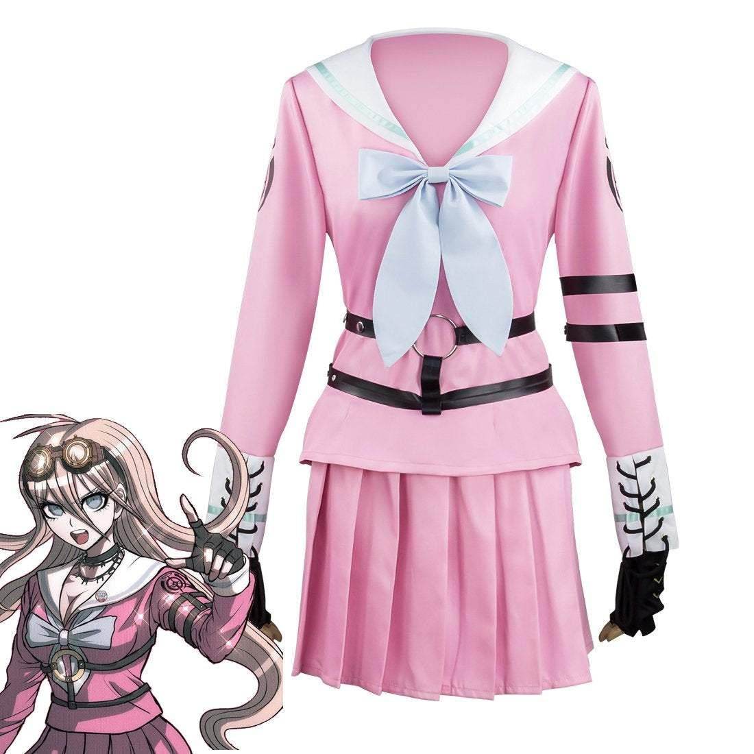 Miu Iruma Costumes for Girls Danganronpa V3: Killing Harmony Cos Halloween Anime Cosplay - Azufun