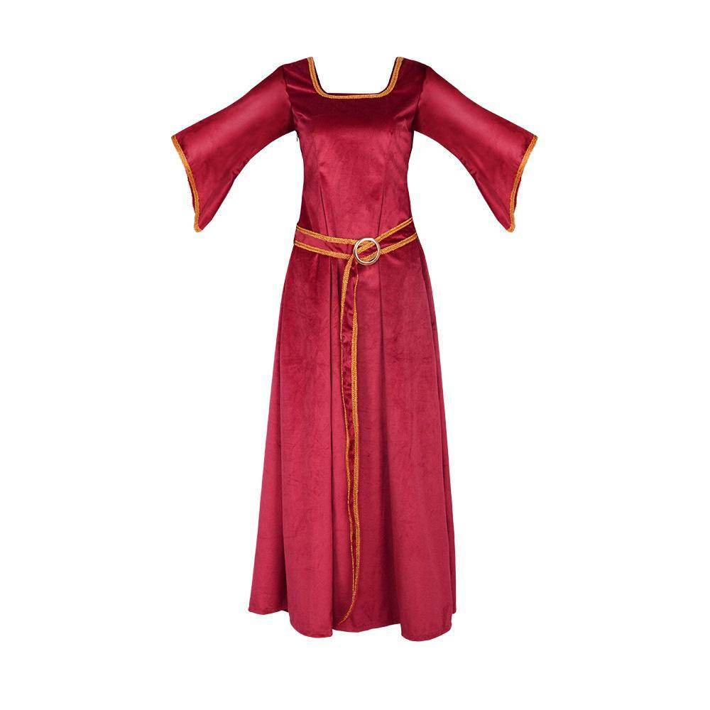 Mother Gothel Costume Cosplay Dress for Women From Tangled - Azufun