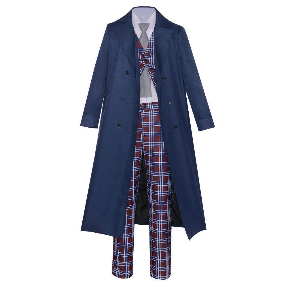 Movie Doctor Who British style retro elegant men's cosplay costume - Azufun