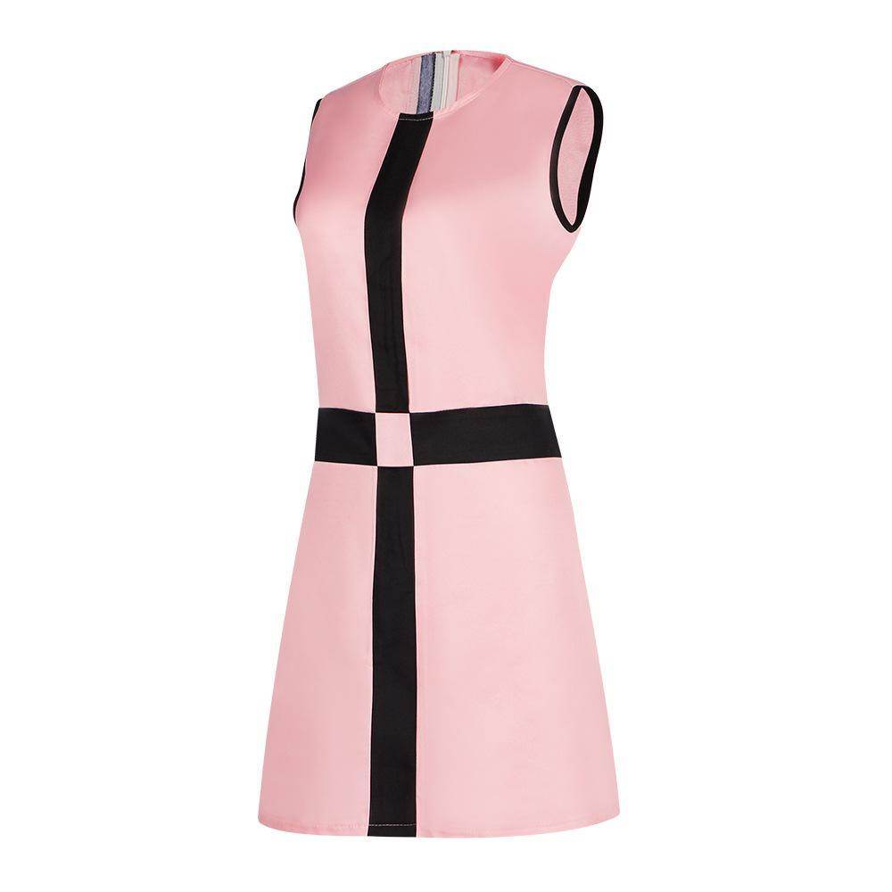 Movie The Queen's Gambit The same Beth Harmon dress cosplay for stage - Azufun