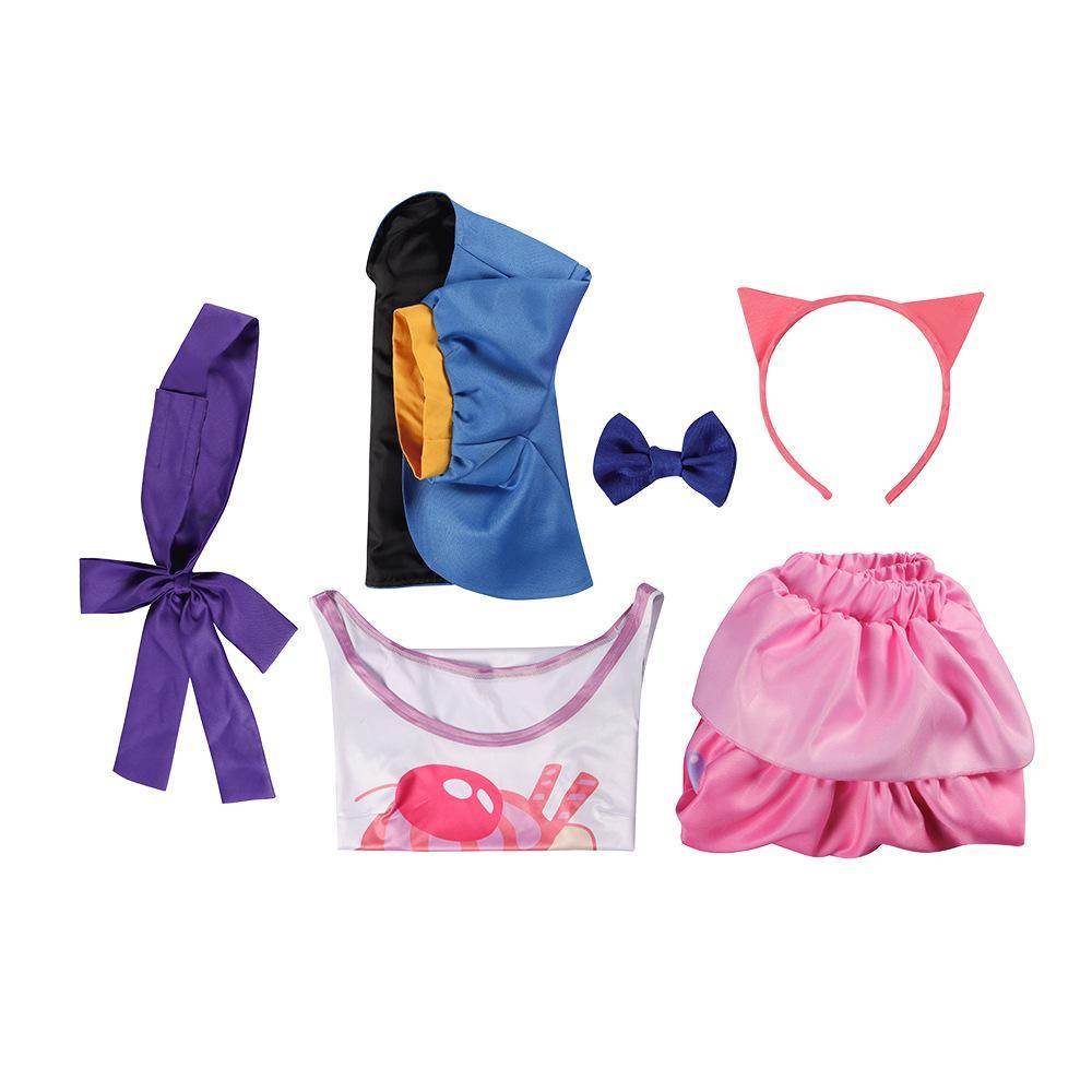 My Little Pony Friendship Is Magic Pinkie Pie Outfits Halloween Carnival Suit Cosplay Costume - Azufun