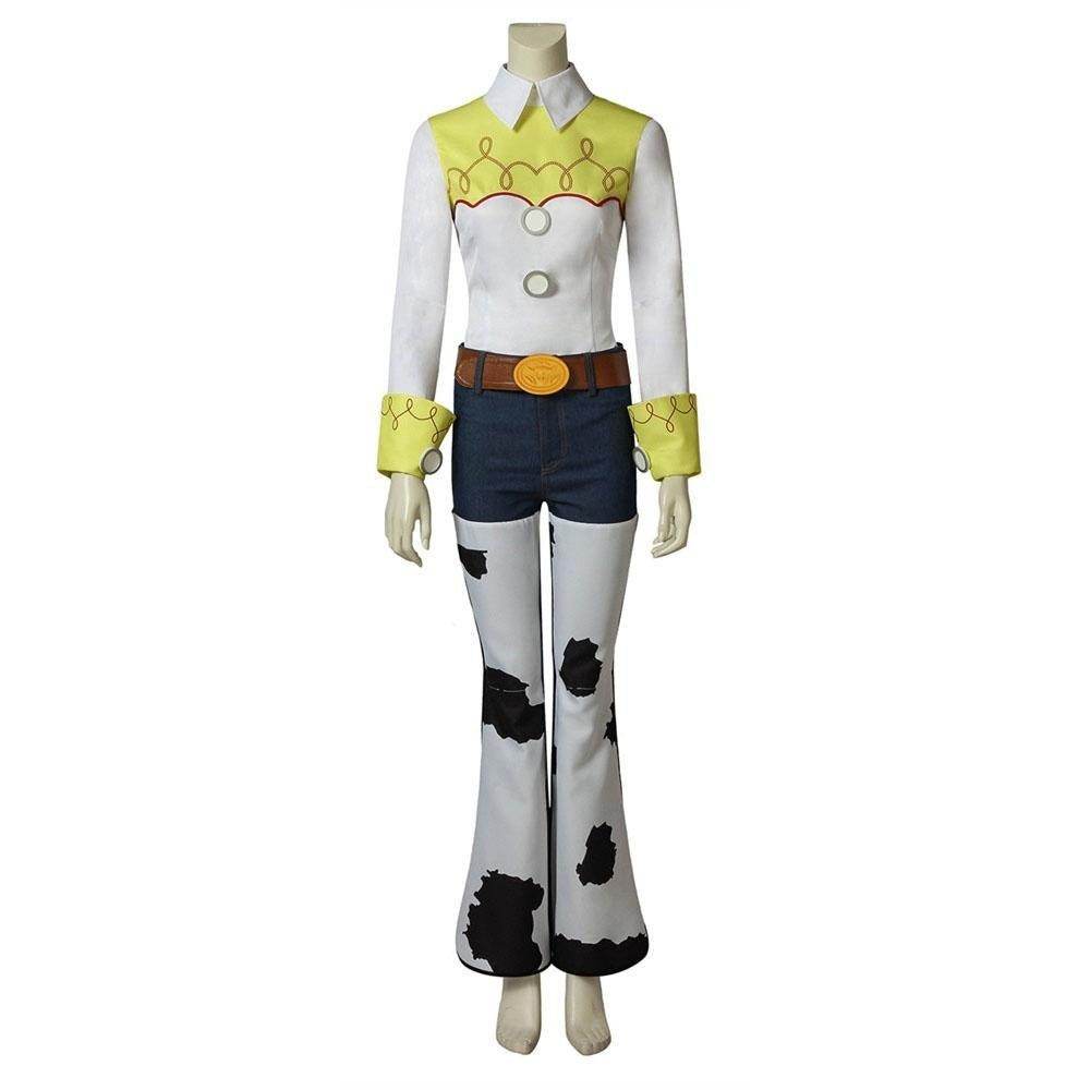 Toy Story 4 Jessie Costume Full Set With Cap - Azufun