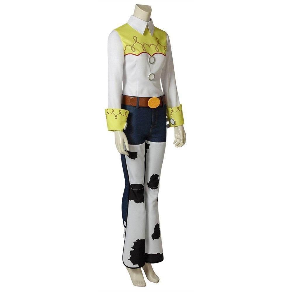 Toy Story 4 Jessie Costume Full Set With Cap - Azufun