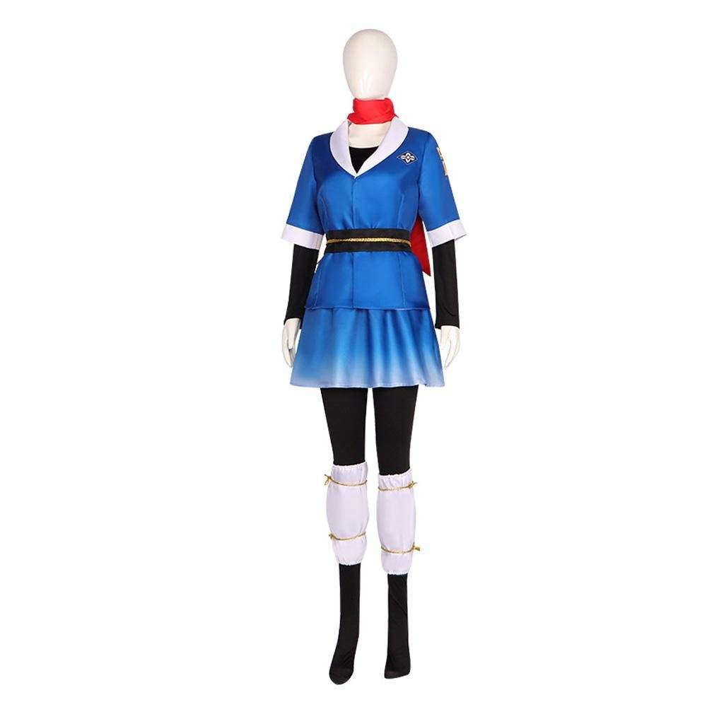 Pokemon Legends Arceus Akari Rei Outfits Halloween Cosplay Costume - Azufun