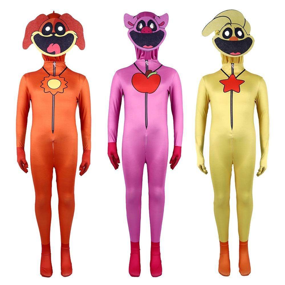 Poppy Playtime Game Kickinchicken PickyPiggy DogDay Costume Zentai Cosplay Halloween - Azufun