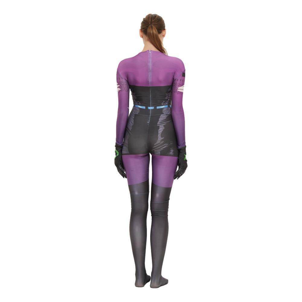 Punchline Alexis Kaye Cosplay Costume Joker's New Girlfriend Jumpsuit - Azufun