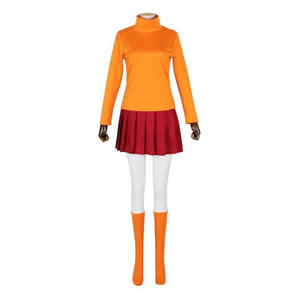 Scoob Scooby-Doo Velma Daphne Costume Cosplay - Azufun