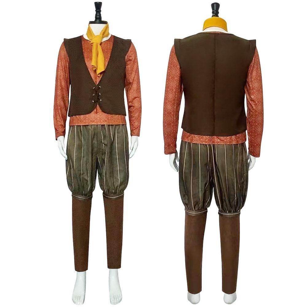 Shrek 4 Rumpelstiltskin king cosplay costume Halloween - Azufun