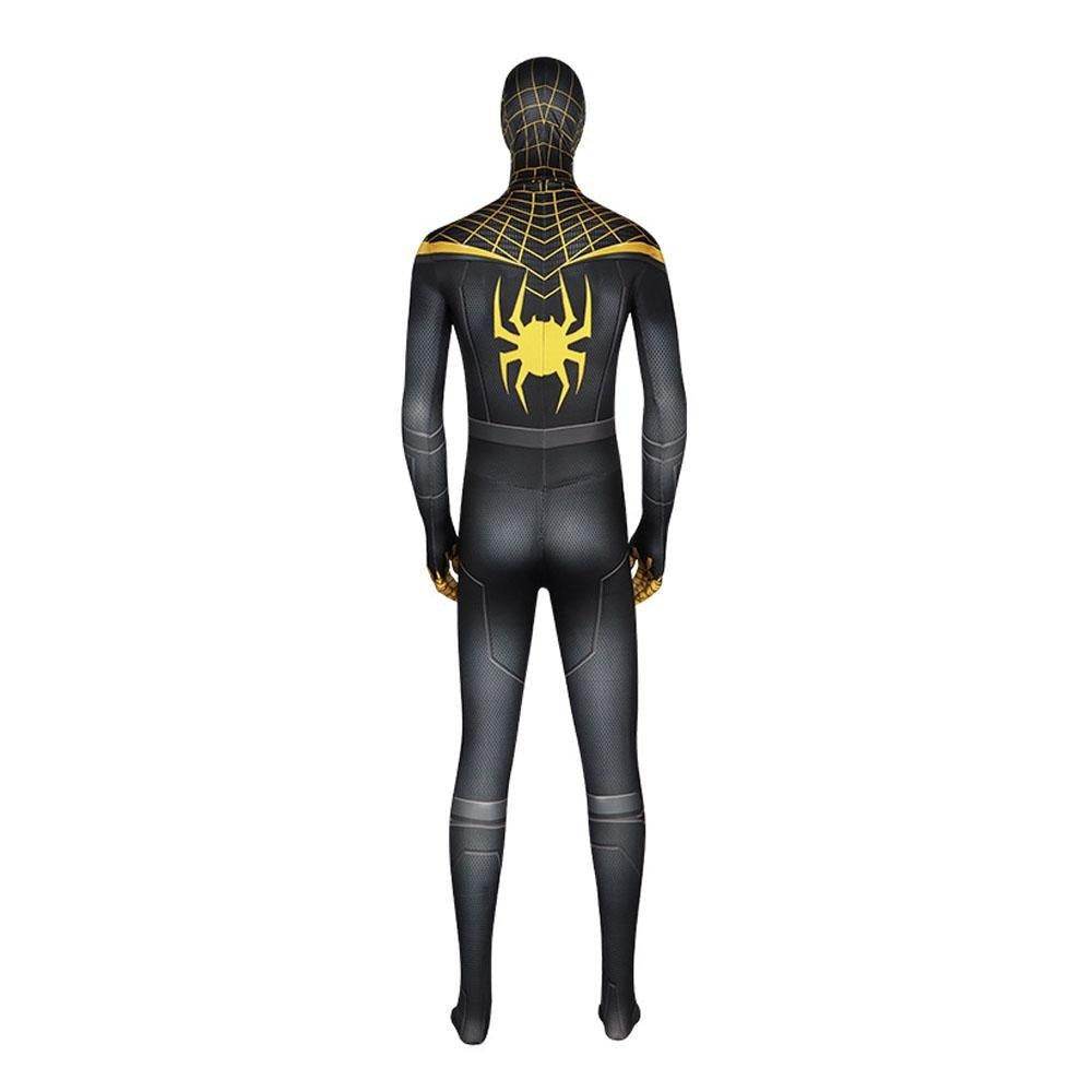 Spider-Man 2099 PS5 Comics Miles Morales Jumpsuit Halloween Cosplay Costume Bodysuit - Azufun