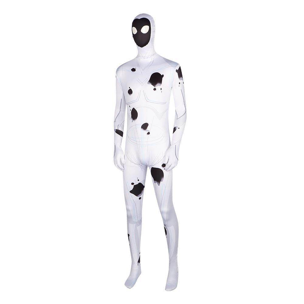 Spider-Man Across the Spider Verse Gwen Stacy Zentai Cosplay Costume Outfits Halloween Carnival Suit Adults - Azufun