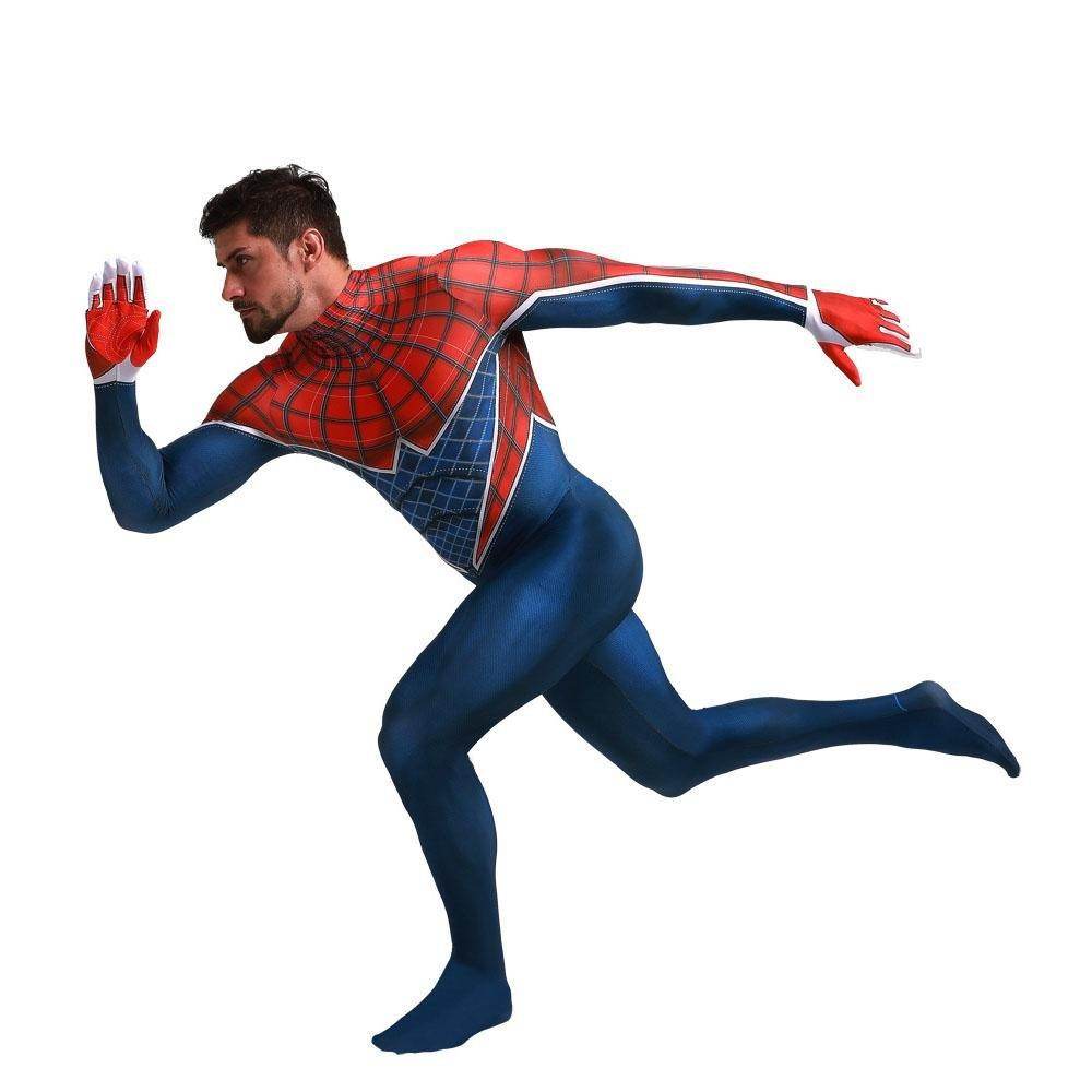 Spider-Man Punk Hobart Brown Cosplay Costume Jumpsuit Across the Spider-Verse Edition - Azufun