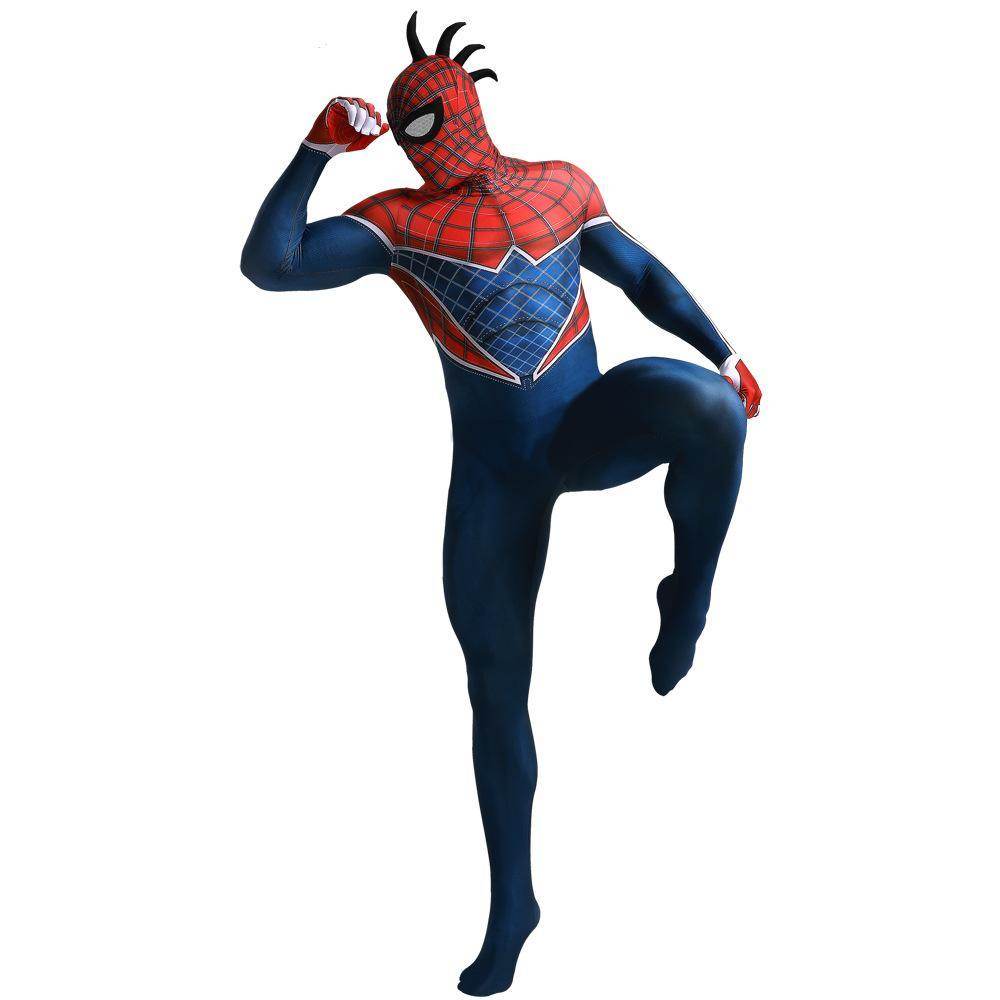 Spider-Man Punk Hobart Brown Cosplay Costume Jumpsuit Across the Spider-Verse Edition - Azufun