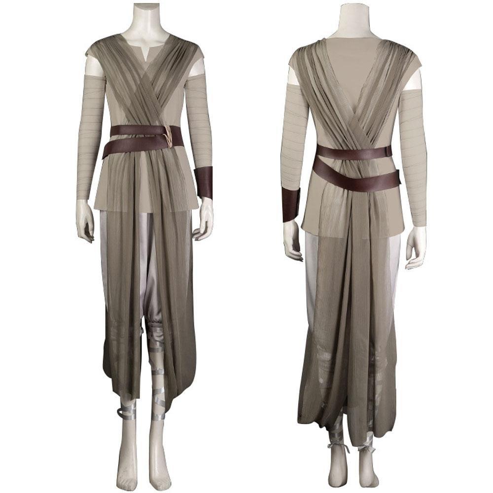 Star Wars 7 The Force Awakens Rey cosplay suit Costume - Pajamasbuy