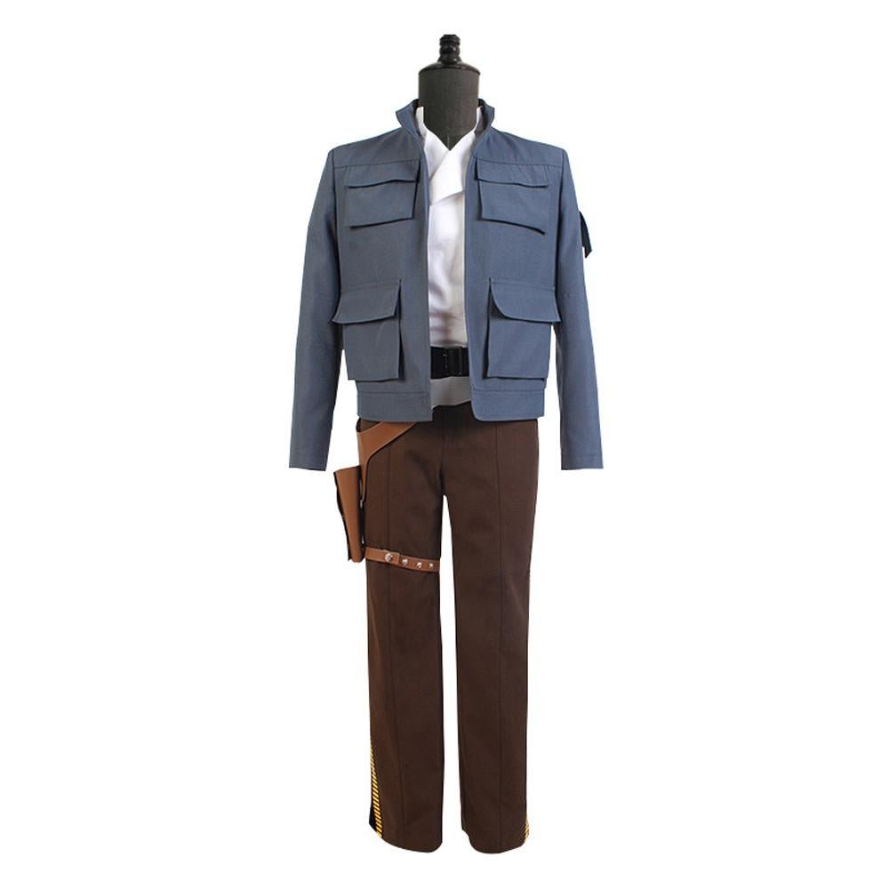 BuyStar Wars Han Solo Halloween Carnival Suit Cosplay Costume For Adults Now Cheaper With 3 - 5 Days Ship - PajamasBuy