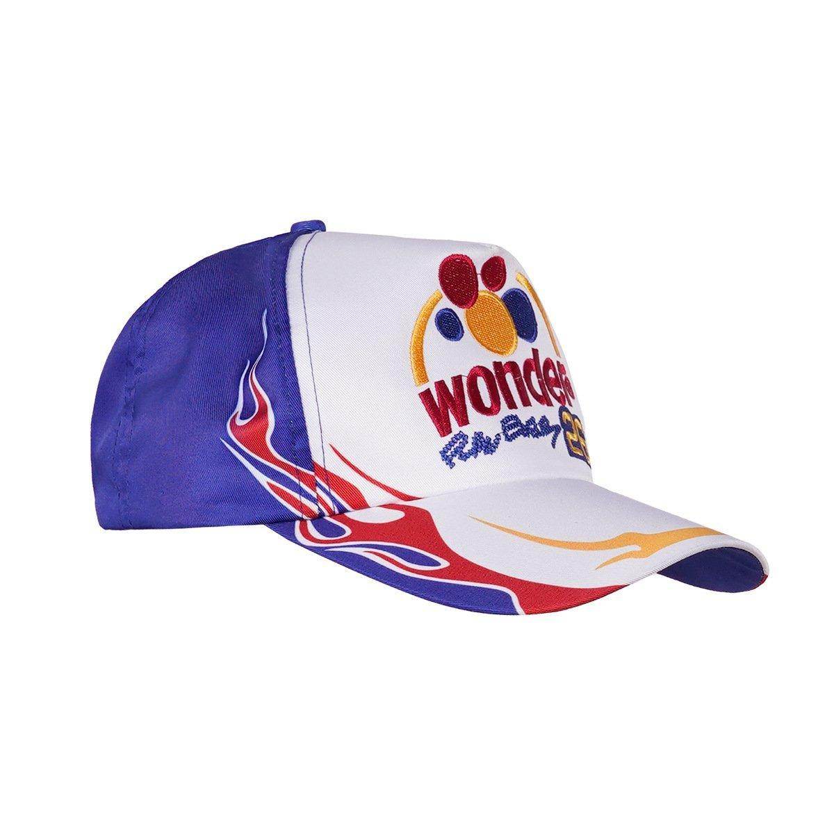 Talladega Nights Ricky Bobby Racing Shirt and Hat Set Men's Short Sleeve Casual Costume - Azufun