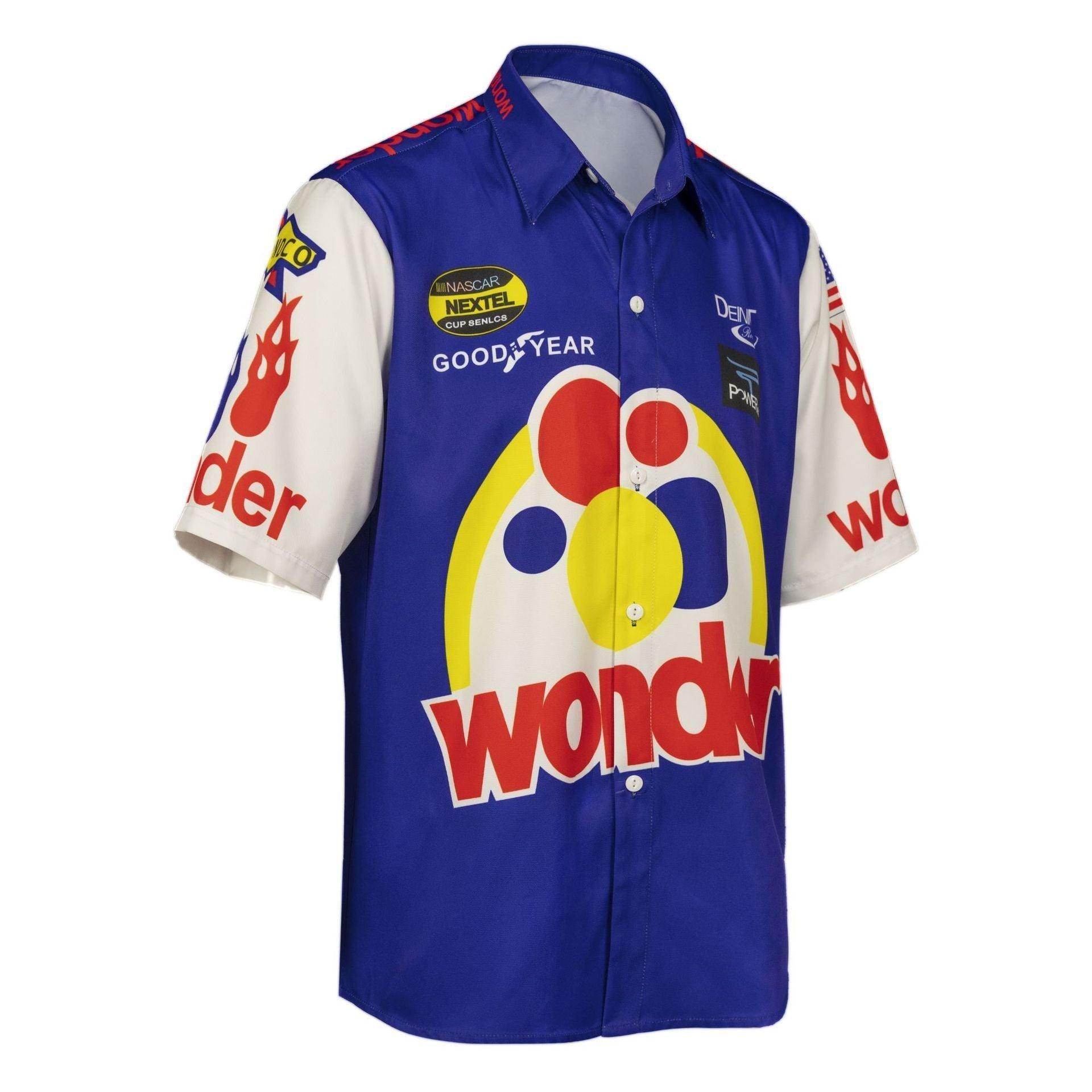 Talladega Nights Ricky Bobby Racing Shirt and Hat Set Men's Short Sleeve Casual Costume - Azufun