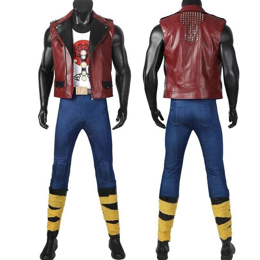 Thor Love and Thunder Cosplay Costume Superhero Halloween Carnival Punk Outfit Suit Full Set for Adults - Azufun