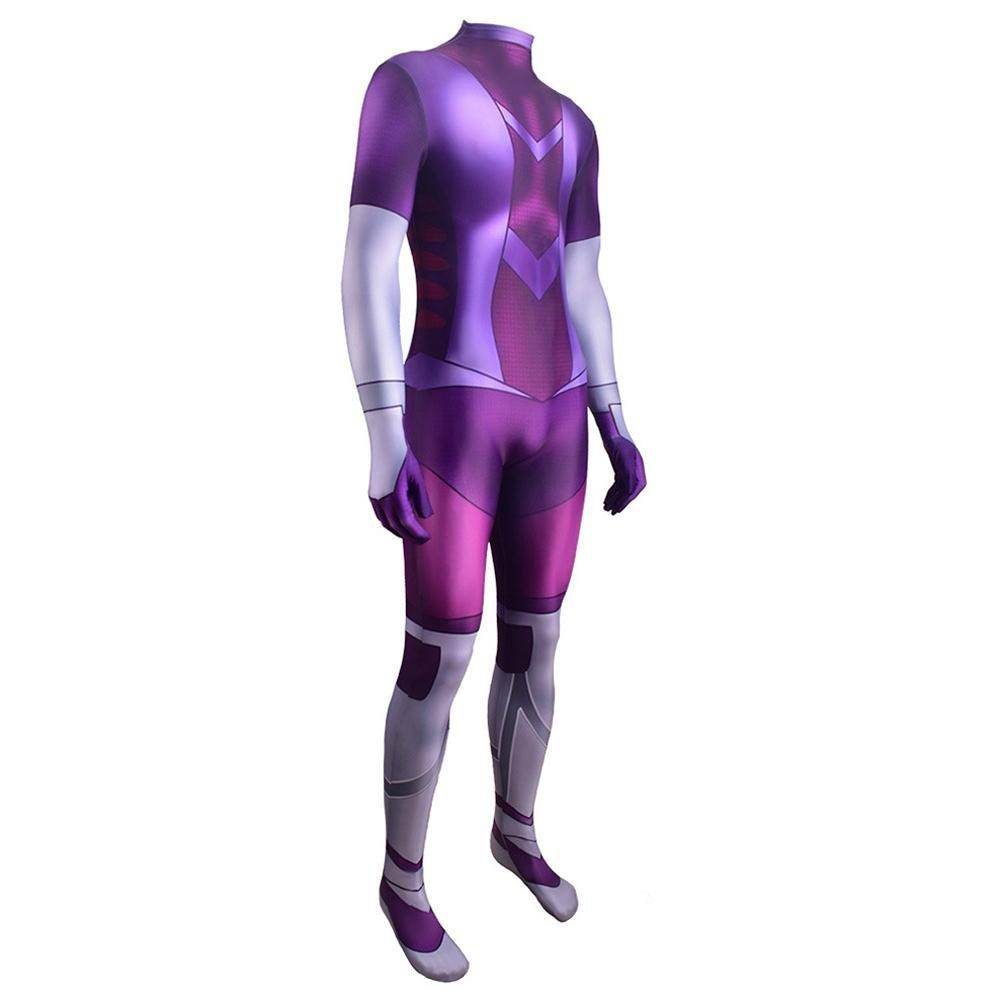 Titans Season 3 Blackfire Costume Cosplay Bodysuit Koriand'r For Adult Kids - Azufun