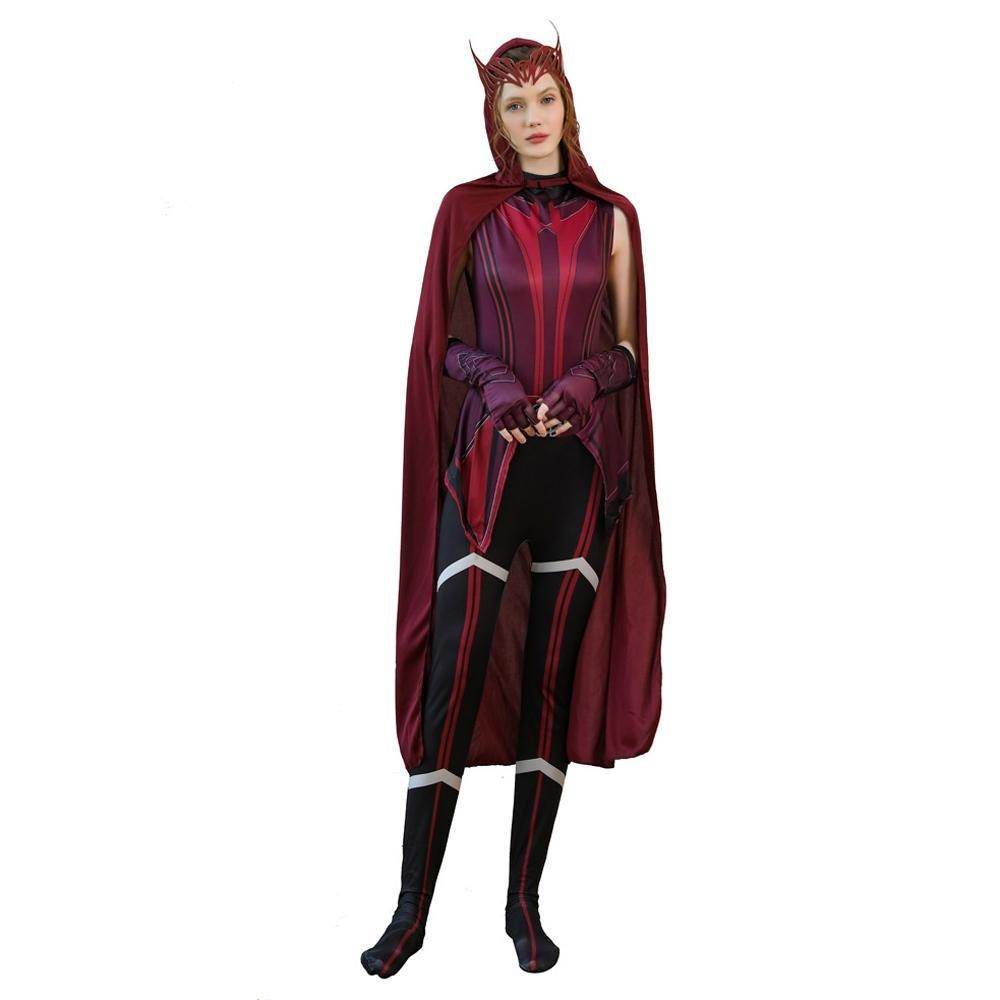 Wanda Scarlet Witch Hero Costume for Women - Azufun