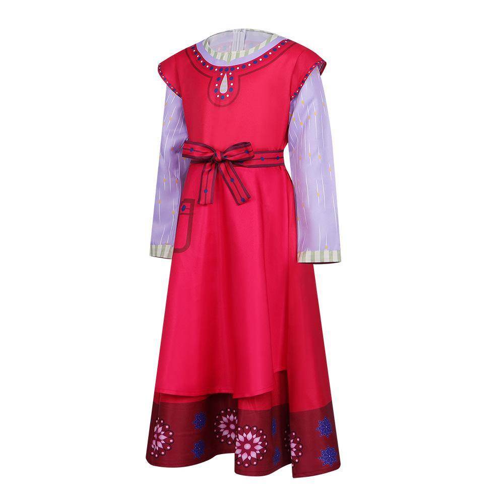 Wish Dahlia Movie Kids Cosplay Costume Outfits Carnival Suit - Azufun