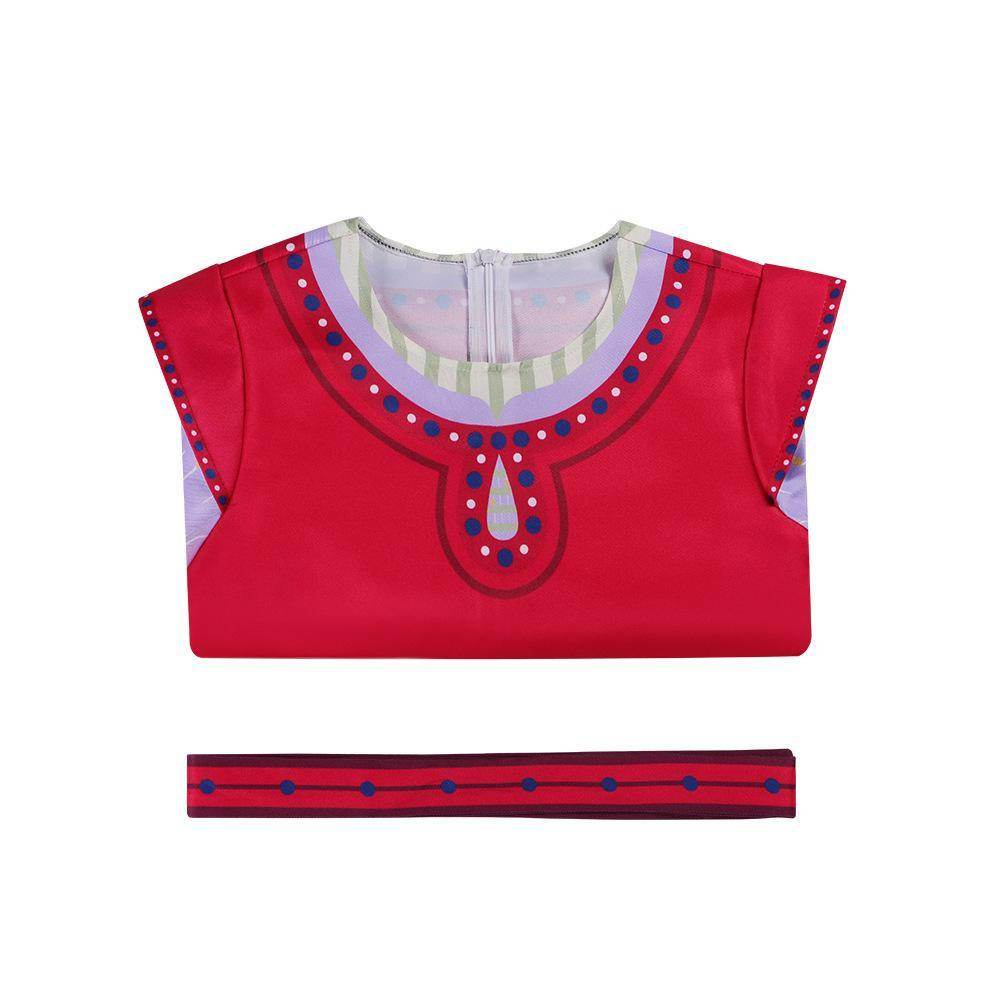 Wish Dahlia Movie Kids Cosplay Costume Outfits Carnival Suit - Azufun