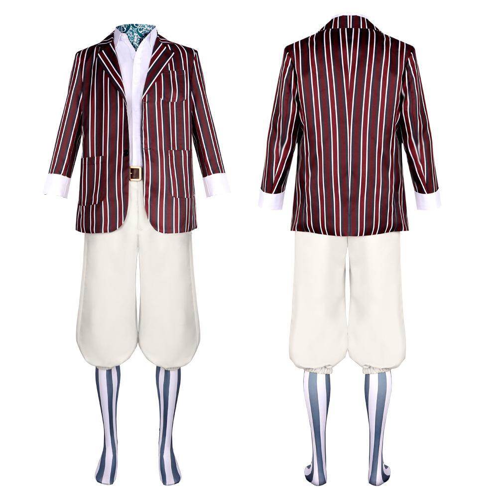 Wonka Oompa Loompa Adult Cosplay Costume Outfits Halloween Carnival Suit - Azufun