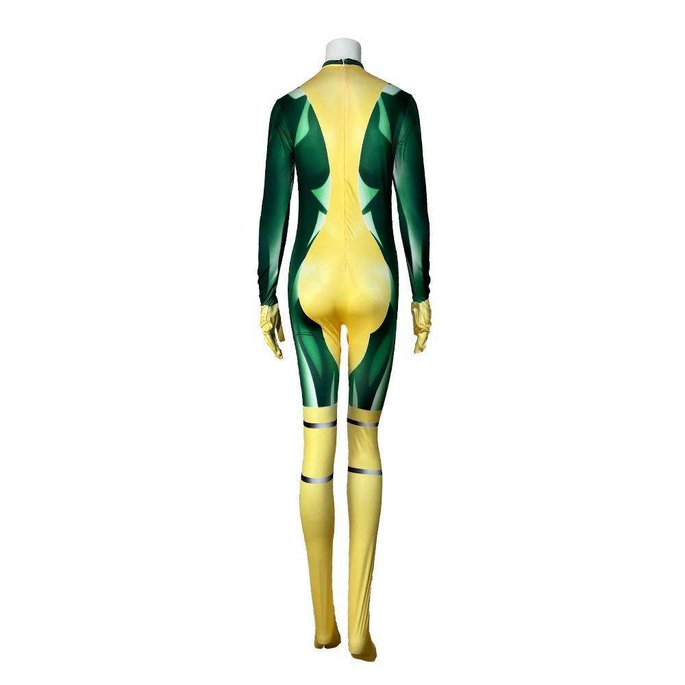 X Men Rogue Party Cosplay Costume Outfits Halloween Jumpsuit - Azufun
