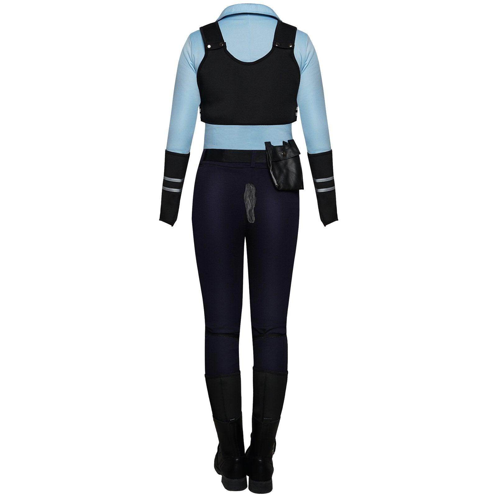 Zootopia Judy Rabbit Cosplay Costume Party Adult Halloween Carnival - Azufun