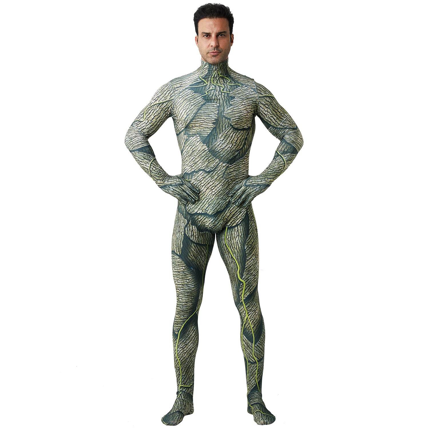 Groot Cosplay Costume Jumpsuit Zentai Party Carnival - Azufun