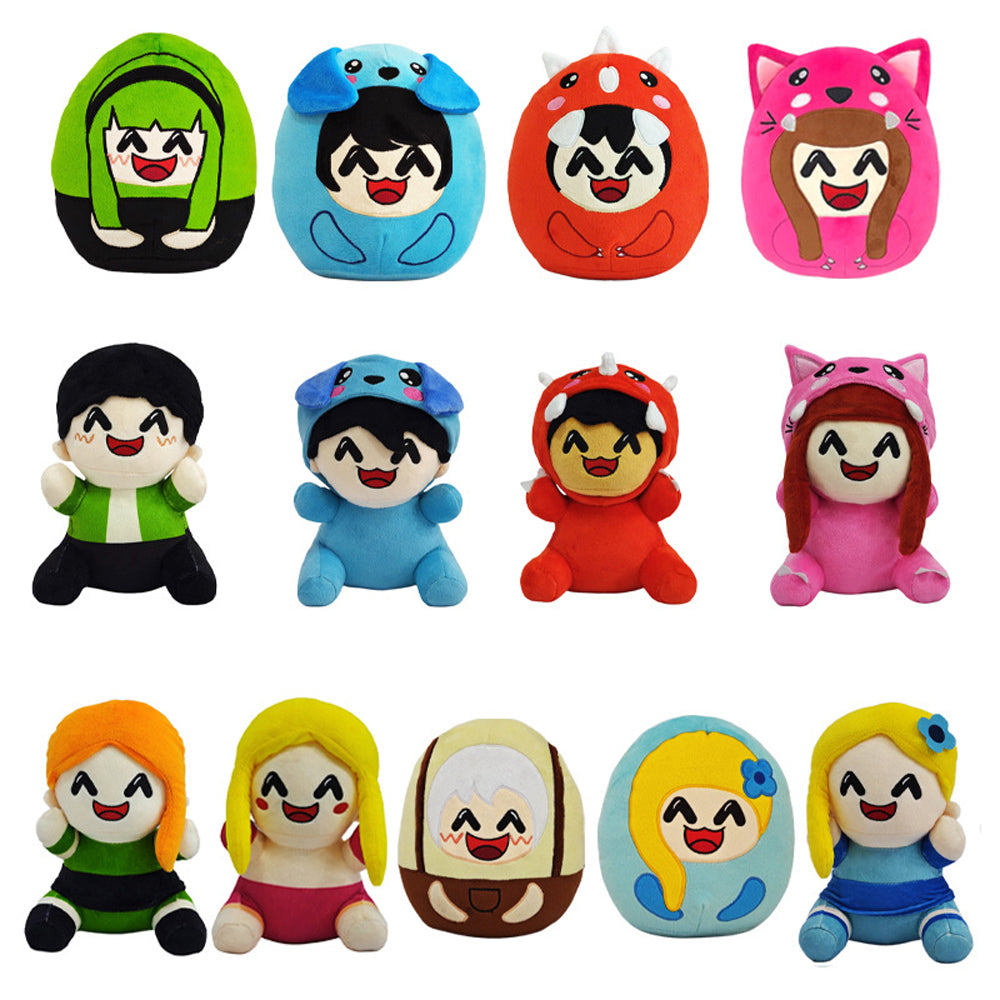 omz plush hooded boy plush toy cute girl holiday gift doll