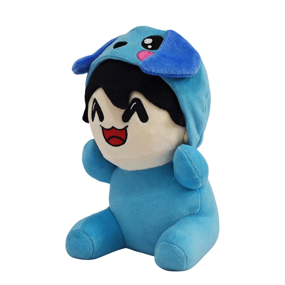 omz plush hooded boy plush toy cute girl holiday gift doll