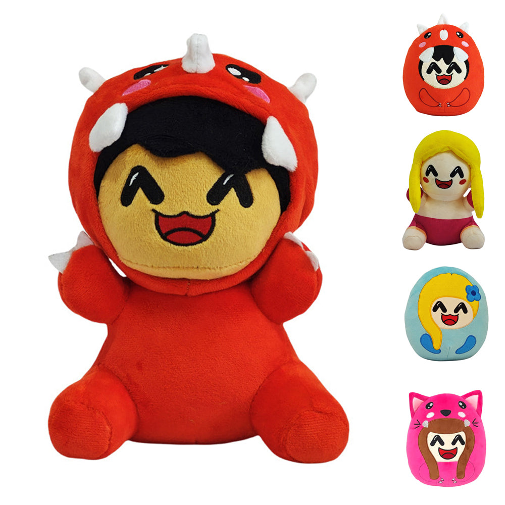 omz plush hooded boy plush toy cute girl holiday gift doll