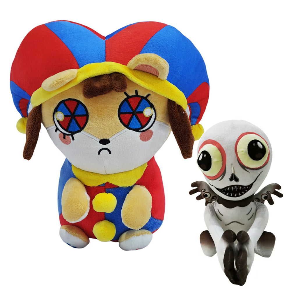 Big Pomni Plush Circus Clown Doll Monster Plush Toy