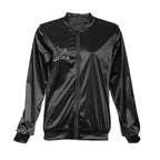 1950s Grease Pink Lady Ladies Satin Jacket Top Fancy Dress Up Costume - Azufun