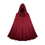 Medieval Suede Cape Halloween Retro Cloak Battle Warrior Role Play Cosplay Costume - Azufun