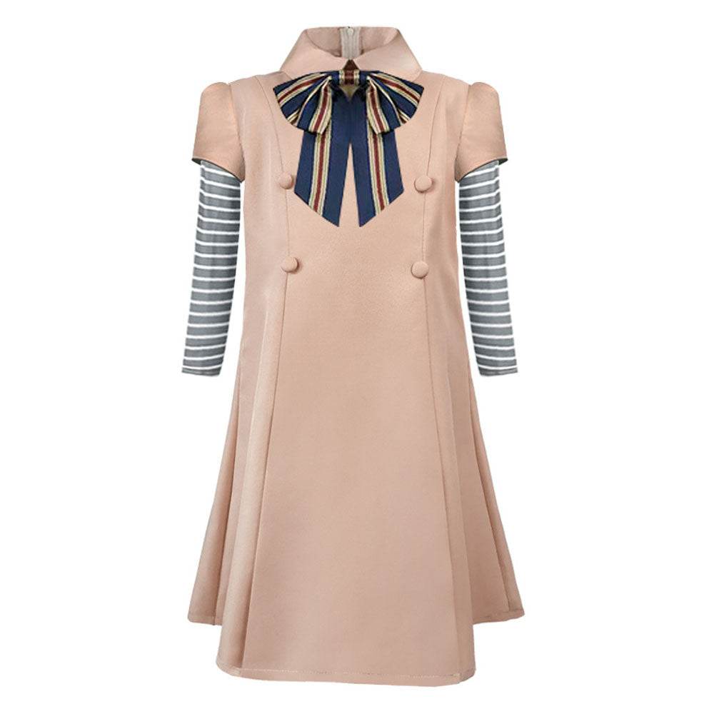 M3GAN Megan Dress Costume Wig Set For Adult Kids - Azufun