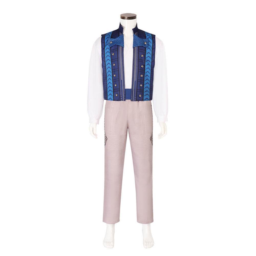 Wicked Fiyero Prince Outfit Carnival Halloween Cosplay Costume Set - Azufun