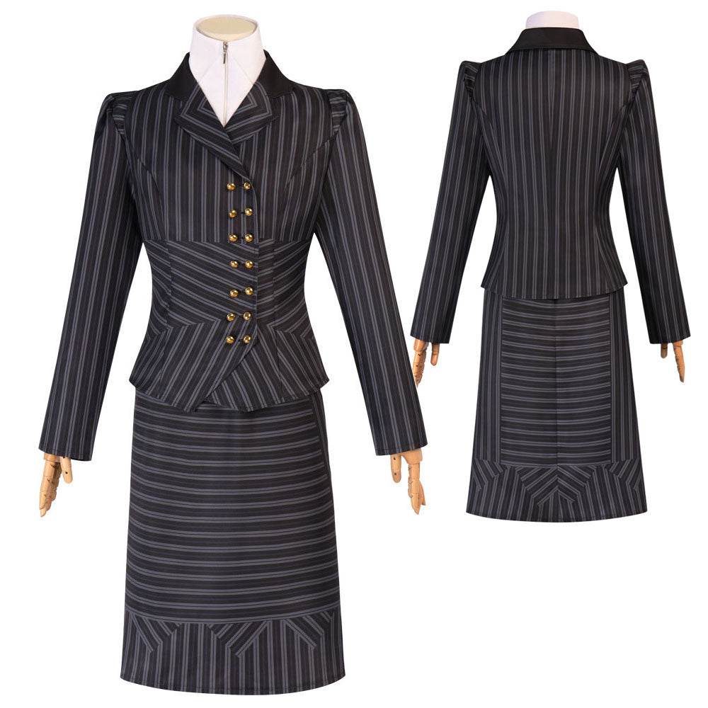 Wicked Elphaba School Uniform Outfit Carnival Halloween Cosplay Costume Set - Azufun